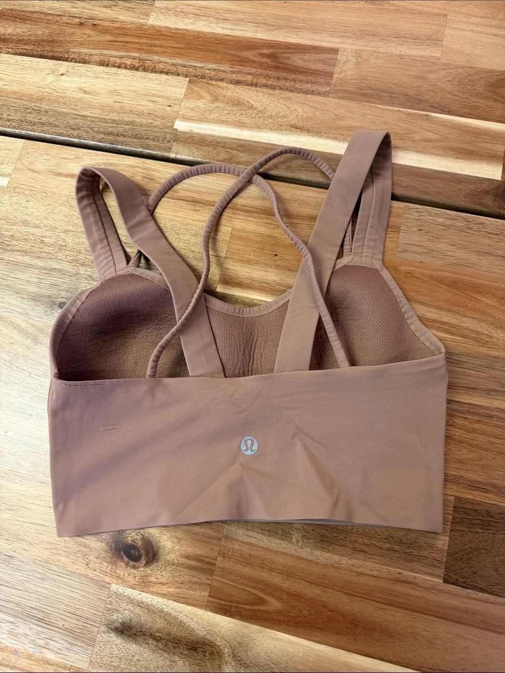 Lululemon Like a Cloud Sports Bra. Brown tan color see measurements for size xs - Picture 3 of 3